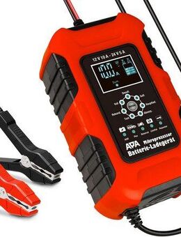 APA Batterieladegerät 12 / 24 V 10 A Autobatterie-Ladegerät (10000 mA)