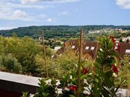 Sonnige 2,5 Zimmer Maisonette mit unverbaubarem Ausblick - Elbtal