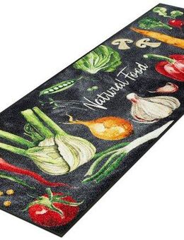 wash+dry by Kleen-Tex Läufer Natural Food, rechteckig, Höhe: 7 mm, Teppich