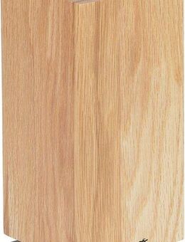 Hanseatic Magnet-Messerblock hanseatic PREMIUM, Messerblock aus Holz (1tlg), elegantes Design, herausnehmbarer Borsteneinsatz, 360-Grad-drehbar