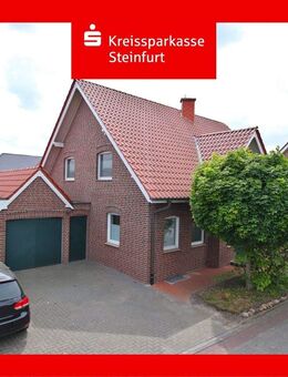 Willkommen im Familienidyll - großzügiges EFH mit großem Garten und Doppelgarage - Ochtrup