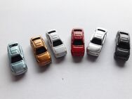 4 MERCEDES BENZ Coupé Modellautos für Modelleisenbahn Spur Z - Zwickau