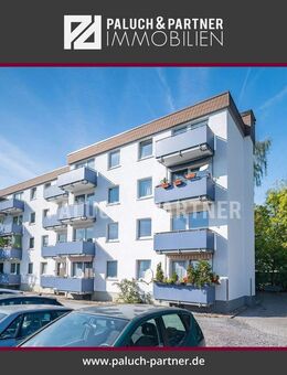 Solide Einstiegsimmobilie: 2-Zimmerwohnung mit Balkon im Südosten von Soest - Soest