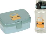 LÄSSIG Lunchbox Tiny Drivers, Excavator, Polyprophylen (PP), Tritan, (Set, 2-tlg), mit Trinkflasche