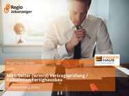 Mitarbeiter (w/m/d) Vertragsprüfung / Kalkulation Fertighausbau - Frankenberg (Eder)