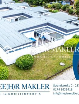 Modernisierter Atrium-Bungalow in perfektem Zustand - nur wenige Schritte zum Strand - Kellenhusen (Ostsee)