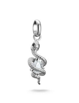 THOMAS SABO Charm-Einhänger Charm Schlangen-Optik - Connect, CC1264-041-14, CC1264-565-14, mit Zirkonia (synth)