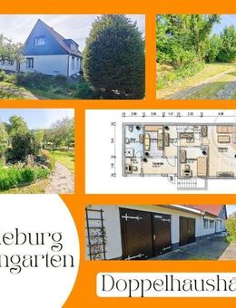 Verwirklichen Sie Ihre Wohnträume - Doppelhaushälfte mit Potenzial in Magdeburg-Hopfengarten - Magdeburg