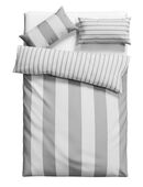 Home affaire Bettwäsche Sari, Flanell, 2 teilig, in verschiedenen Qualitäten, maritime Bettwäsche mit Streifen in 00000