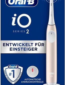 Oral-B Elektrische Zahnbürste iO Series 2, Aufsteckbürsten: 1 St., für die sanfte Reinigung