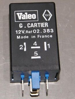 RENAULT Relais 02383 G.CARTIER Valeo 02.383 12V - Spraitbach