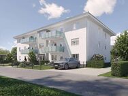 Vermietung mehrerer 1,5 Zimmer Neubau Wohnungen, Hirschaid Leimhüll, Aufzug, Wärmepumpe, PV Anlage, Lüftung, Balkon o. Terrasse mit Garten - Hirschaid