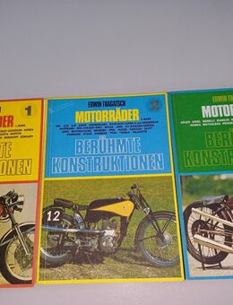 Rarität Erwin Tragatsch Berühmte Konstruktionen 3 Motorrad Bücher - Nürnberg