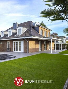 Exklusives Wohnen in Top-Lage von Alt-Meererbusch - Noble Villenhälfte mit hochwertiger Ausstattung - Meerbusch