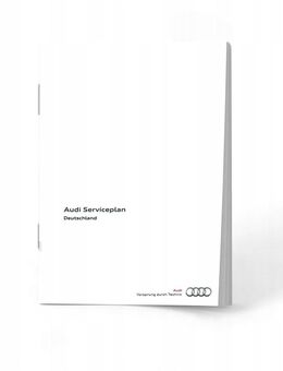 Deutsches Serviceheft Inspektion für Audi-Modelle ab 2010 Fahrzeuge NEU Original - Wuppertal