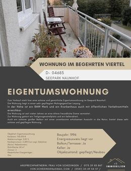 Seepark Naunhof- Kapitalanlage oder zur Eigennutzung - Naunhof