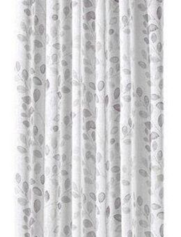 Gerster Gardine Odile (1 St), Schlaufen, halbtransparent, Wirkware, Schlaufenschal "Odile" bedruckt