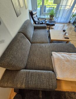 Sofa mit Ottomane - Neckarwestheim