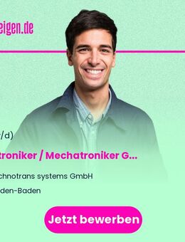 Elektroniker / Mechatroniker Geräteendprüfung (m/w/d) - Baden-Baden