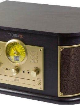 Technaxx Nostalgie Bluetooth Plattendigitalisierer All-in-One TX-103 Multifunktionsspieler (Riemenantrieb, Bluetooth)