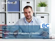 Tender Manager (all genders) - E-Mobility - Köln