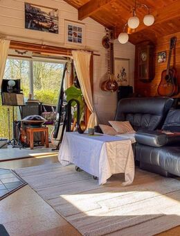 Ferienhaus + Kamin, Internet, Garten & Komfort - Dauerhaft Bewohnbar als Zweitwohnsitz in Wulsbüttel - Hagen (Bremischen)