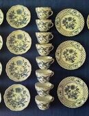 Rarität ! Porzellan Meissen, Zwiebelmuster, 27 Teile von ca. 1905. in 45144