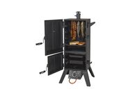 Gas Smoker Räucherofen Grill 4,4 kW mit 4 Grilletagen Set253232 - Wuppertal