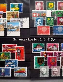 Briefmarken von  SCHWEIZ - Los Nr. 1  - zu verkaufen, wie abgebildet. - Bremen
