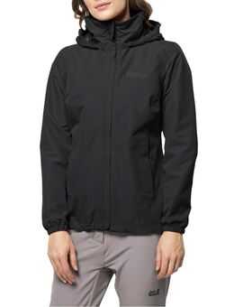 Jack Wolfskin Wasserdichte 2-Lagen-Outdoorjacke schwarz - Heilbronn