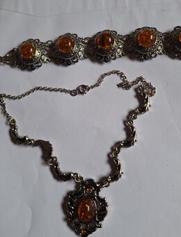 Bernstein Schmuck (Armband und Kette) - Florstadt