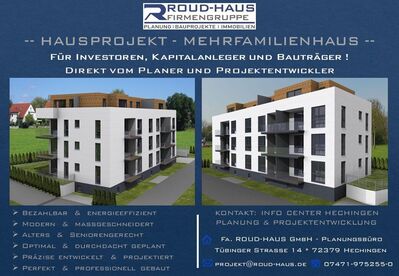 + EXKLUSIVES MEHRFAMILIENHAUS-PROJEKT! +