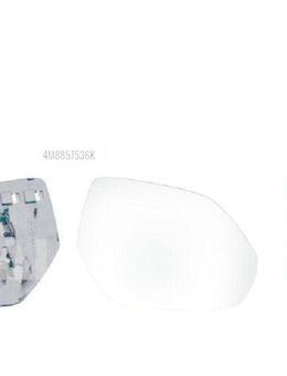 SPIEGELGLAS RECHTS BEHEIZT KONVEX AUDI Q8 4MN 4M8857536K NEU - Dortmund Wickede