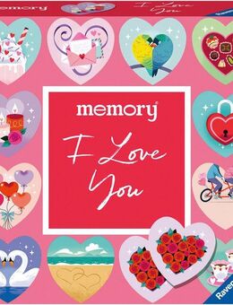 Ravensburger Spiel memory® moments - I love you, Kinderspiel, Made in Europe