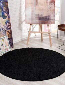 Sanat Hochflor-Teppich LOCA, rund, Höhe: 30 mm, Wohnzimmer, Langflor, Shaggy, Schlafzimmer