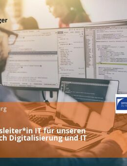 Abteilungsleiter*in IT für unseren Fachbereich Digitalisierung und IT - Offenburg