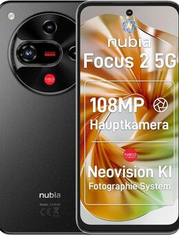 Nubia nubia Focus 2 5G Smartphone (17,01 cm/6,7 Zoll, 256 GB Speicherplatz, 108 MP Kamera)