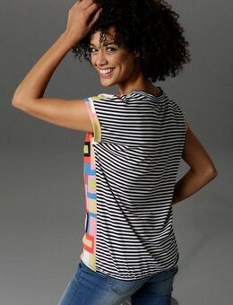 Aniston CASUAL T-Shirt im Material- und Mustermix