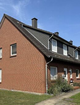 Celle-Groß Hehlen: Geräumiges Reihenmittelhaus mit Terrasse, Garten und Garage - Celle