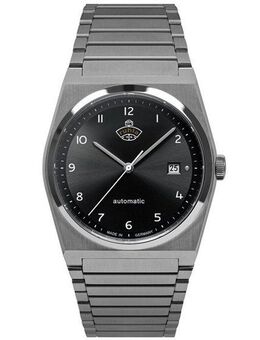 ruhla Automatikuhr Space Control Automatik 4862M-2, Armbanduhr, Herrenuhr, Datum, Saphirglas, Made in Germany