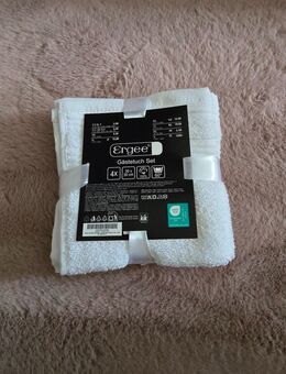 Gästetuchset 4Stück 30x30cm weiß - Berlin Mitte