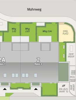 Moderne 2-Zimmerwohnung in Leverkusen-Hitdorf - Leverkusen
