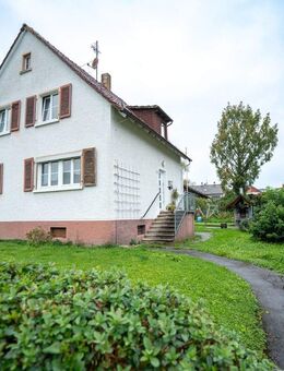 Platz für Ideen und Familie - Haus mit großem Garten in ruhiger Lage - Klettgau