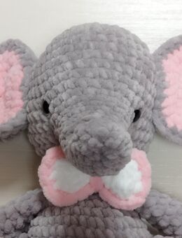 Elefant gehäkelt Amigurumi Kuscheltier Plüschtier - Kerken