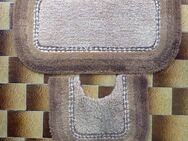 Badezimmergarnitur, Badgarnitur, 2-teilig, braun-beige - Gütersloh