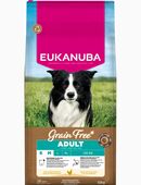 Eukanuba Grain Free Adult Small & Medium mit Huhn - 12 kg in 00000