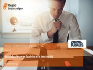 Buchhaltungsfachkraft (m/w/d) - Ismaning