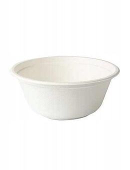 Einwegschüssel ECO aus Zuckerrohr 350ml x 100 Stück Restaurant Imbiss Foodtruck Bistro - Wuppertal