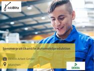 Sommerpraktikant/in Automobilproduktion - München