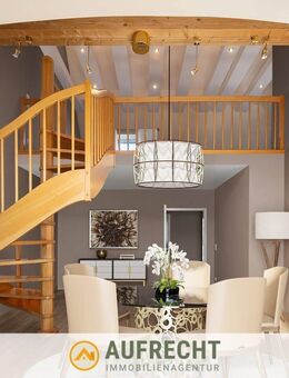 A U F R E C H T °EINZIGARTIG WOHNEN° schöne Galeriewohnung auf zwei Etagen mit Sonnenbalkon - S2 - Karlsfeld